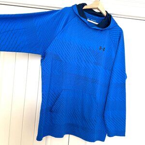 Under Armour Tech Shirt Blue Lightweight Hoodie, Size 2X